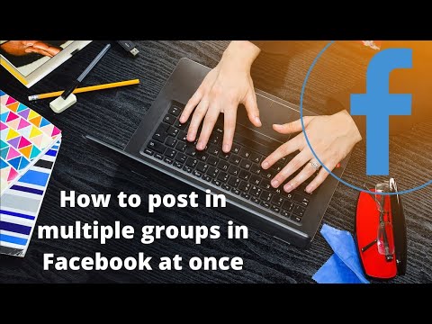 How to post in multiple groups in Facebook at once