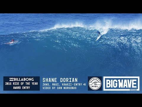 Shane Dorian at Jaws 8  - 2016 Billabong Ride of the Year Entry - WSL Big Wave Awards