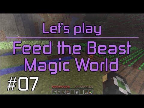 [Kybercraft] Feed the Beast: Magic World - 7. Díl "Tvorba farmy" | CZ Minecraft