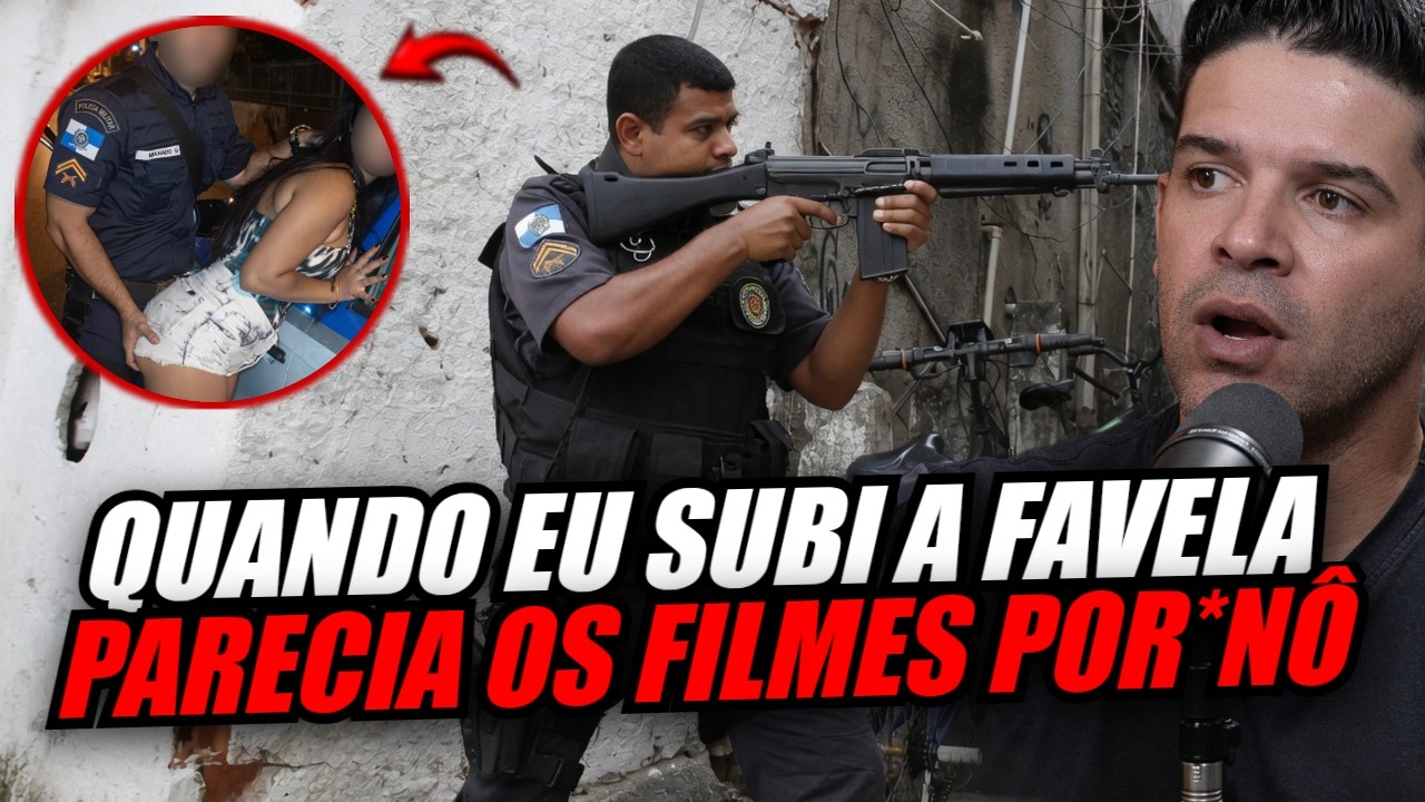 PM CHOCA E CONTA RELATO EXTREMO DE COMO É DENTRO DAS FAVELAS DO RIO DE JANEIRO