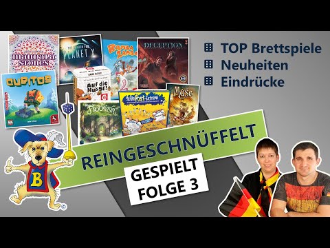 Brettspiele statt EM gucken? Gespielt im Mai 2021 + Top 3 [ Reingeschnüffelt ]