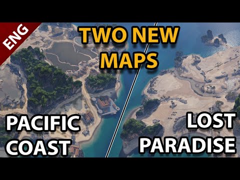 Lost Paradise & Pacific Coast - TWO  New Maps in World of Tanks SuperTest