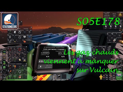 Les gaz chauds viennent à manquer | Let's Play Stationeers [FR] S05E178