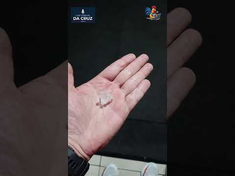 Tempestade de granizo assusta moradores de várias cidades do Paraná