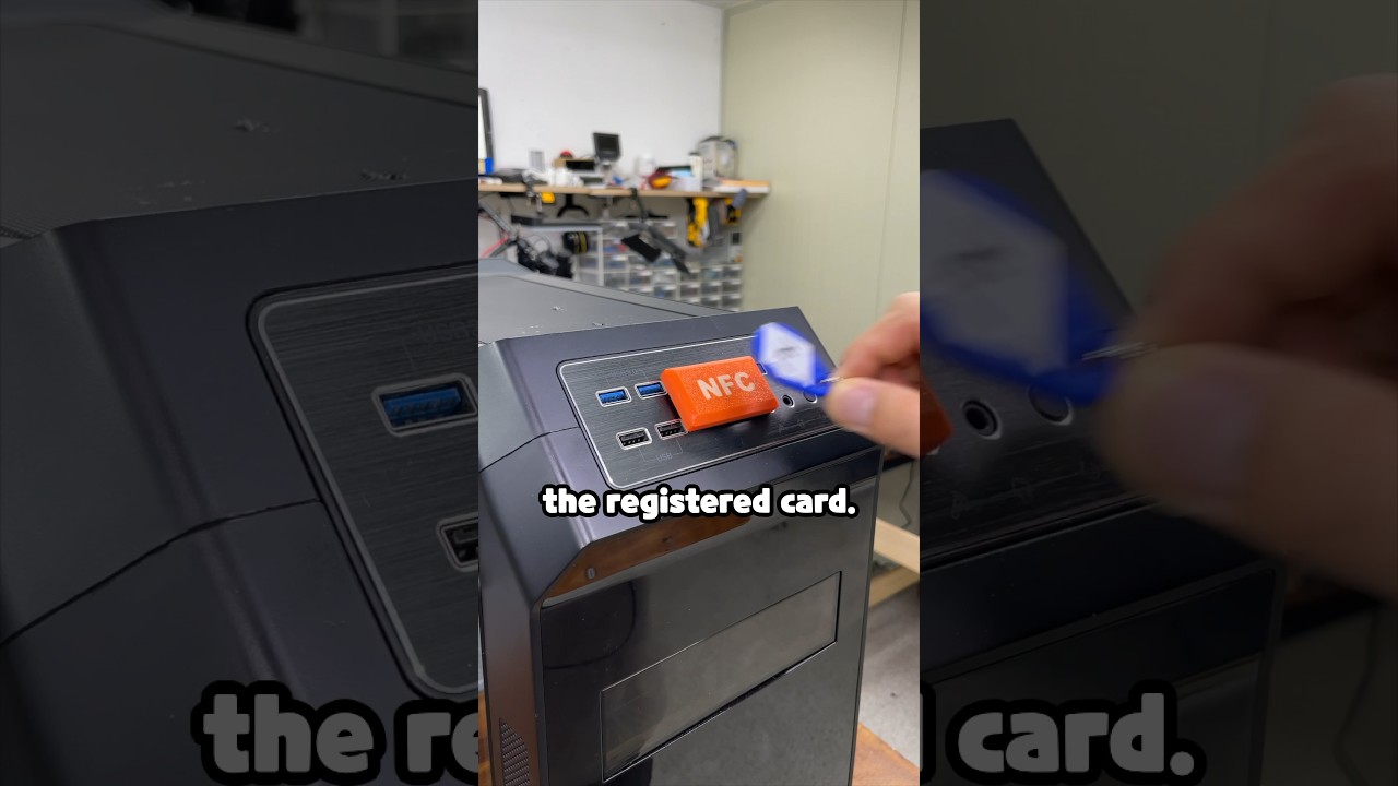 A computer where security is crucial.