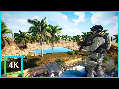 250,000 Spartans Attack Modern Soldiers Camped at Oasis - Ultimate Epic Battle Simulator 2 UEBS 2