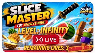 🔴 LIVE: Slice Master Speedrun / All Levels Walkthrough 🏃‍♂️💨