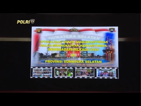 PEMBUKAAN RAKERNIS FUNGSI BINMAS POLDA SUMSEL