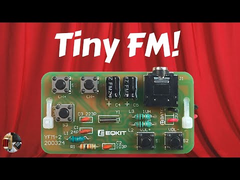 ICStation DIY FM Stereo Radio Kit Build & Review