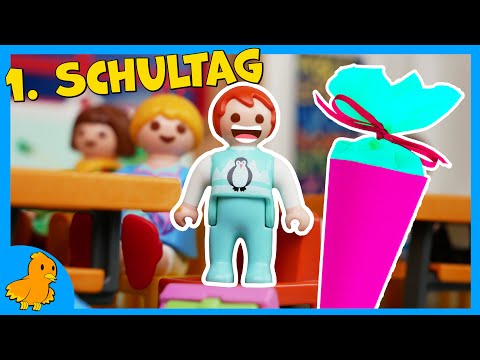 Playmobil Film EMMAS 1. SCHULTAG! Kinderserie Schule Familie Vogel