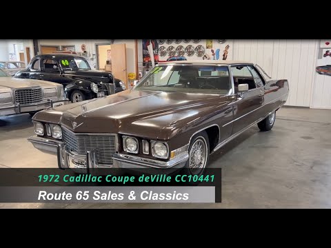 1972 Cadillac Coupe DeVille (CC-1765600) for sale in Ham Lake, Minnesota