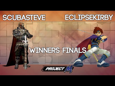 Austin Project M - Winners Finals: ScubaSteve (Ganondorf) vs Eclipse Kirby (Roy)