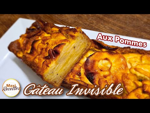 Gâteau Invisible aux Pommes Recette Facile et Rapide