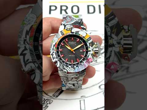 Часы Invicta 36745 Subaqua Noma III GMT Graffiti 50 mm. 500 MT Swiss. - фото 1 - id-p2744839357