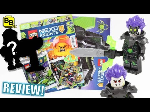 EVIL TECH FRED!! LEGO NEXO KNIGHTS ISSUE 26 MAGAZINE REVIEW! Video