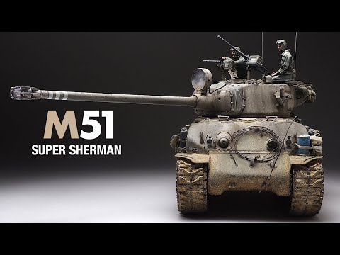 M51 Super Sherman - Part 2 - 1/35 TAMIYA - [ Painting - weathering ]