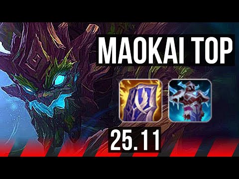 MAOKAI vs TRYNDAMERE (TOP) | KR Master | 25.11