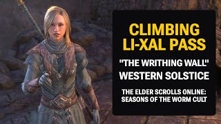 Climbing Li-Xal Pass using grapple bow in Western Solstice - ESO: Seasons of the Worm Cult