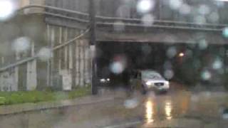 preview picture of video 'Heavy Rain Jun 15 2010 in Schiller Park, IL'