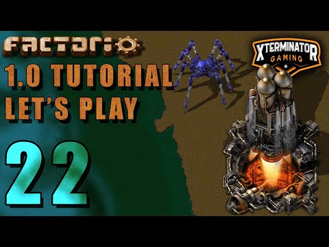 Factorio 1.0 Tutorial Lets Play EP22 - Robots! : Introduction Guide For New Players Gameplay