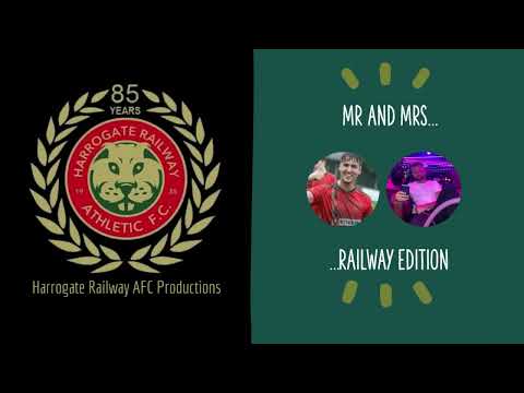 Mr and Mrs... Harrogate Railway Edition!