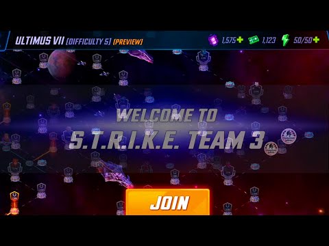 ULTIMUS RAID 7 DIFFICULTY LEVEL-5 STRIKE RAIDS RUN | Marvel Strike force Play