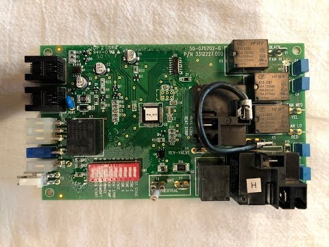Dometic Air Conditioner 12 Button to 5 Button Control Board Conversion Summary for RV's
