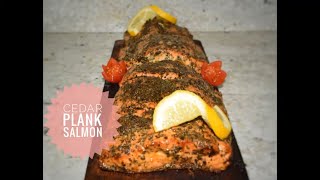 How To Grill Cedar Plank Salmon - Easy Salmon Marinade
