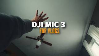 basic audio set up with the dji mic 3 (action 6 vlog)