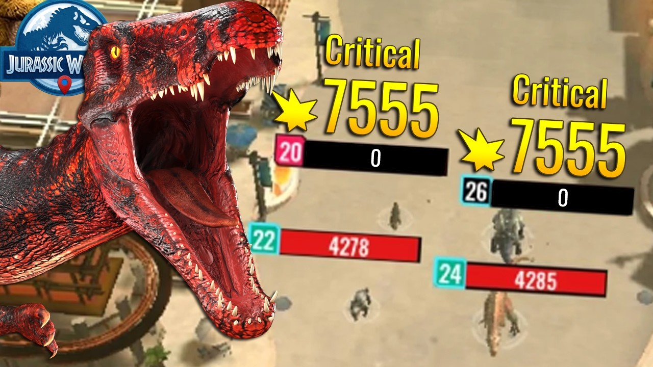 GANA DE 1 TURNO - MEJOR EQUIPO 4v4 // JURASSIC WORLD ALIVE