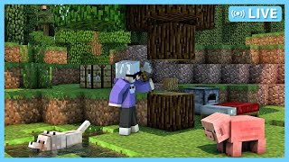 🔴【マイクラ】倉庫作りの為に木材集め！　#11