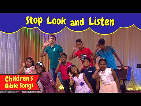 Stop Look and Listen | BF KIDS | Sunday School songs | bible songs for kids | Kids songs