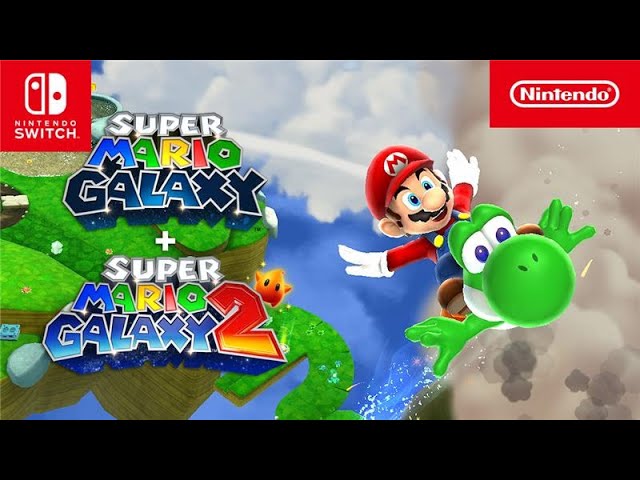 Titulný obrázok Youtube videa s názvom Super Mario Galaxy + Super Mario Galaxy 2