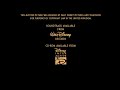 Walt Disney Pictures 1997 Closing Hercules