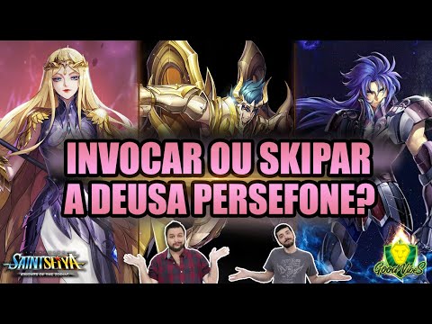 VALE a PENA INVOCAR no banner da RAINHA PERSÉFONE? Saint Seiya Awakening