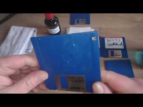 Amiga Sonstiges: Disketten -alte Diskettenlabels entfernen.