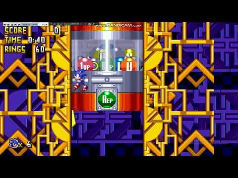 Recreating the Bonus Stage: Gumball Machine from Sonic 3 - test play