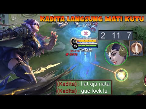 CARA MAIN NATALIA SELANGKAH DI DEPAN KADITA | TOP GLOBAL NATALIA GAMEPLAY - MLBB