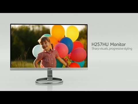 Acer H257HU monitor – sharp visuals, progressive styling (features & highlights)