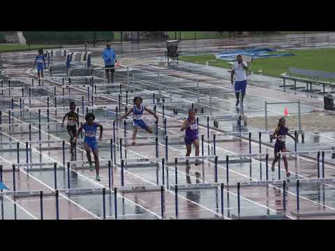 Girls 80m Hurdles Finals 11-12 Year Old - 44th Annual Northwest Track and Field Classic 2019
