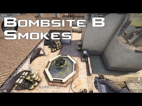 CS:GO | de_Inferno Bombsite B Smokes Tutorial