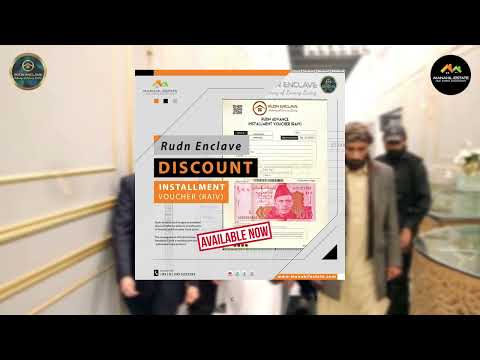 Rudn Enclave – Attractive Discount Offers – Available – Manahil Estate Authorized Sales Partner