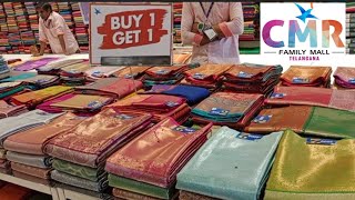 Download lagu CMR Shopping mall latest sarees | ఆషాడం ఆఫర్స్ buy1 get1 pattu sarees #cmrfamilymall #ashadamoffers mp3