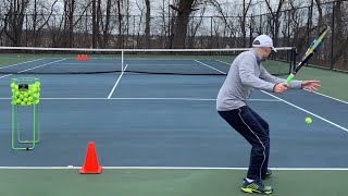 Forehand Control Drill (Easy Tennis Tip)