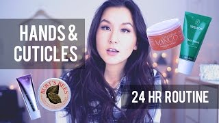 24 Hour Winter Routine:  Cuticles & Moisturized Hands