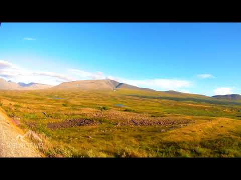 Железнодорожная ветка Сейда - Лабытнанги. Предгорья Полярного Урала.