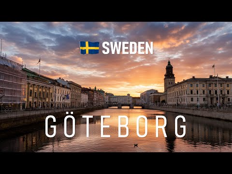 Walk Gothenburg / Göteborg, Sweden | Walking Tour 🇸🇪 - City center Autumn 2025 | ASMR