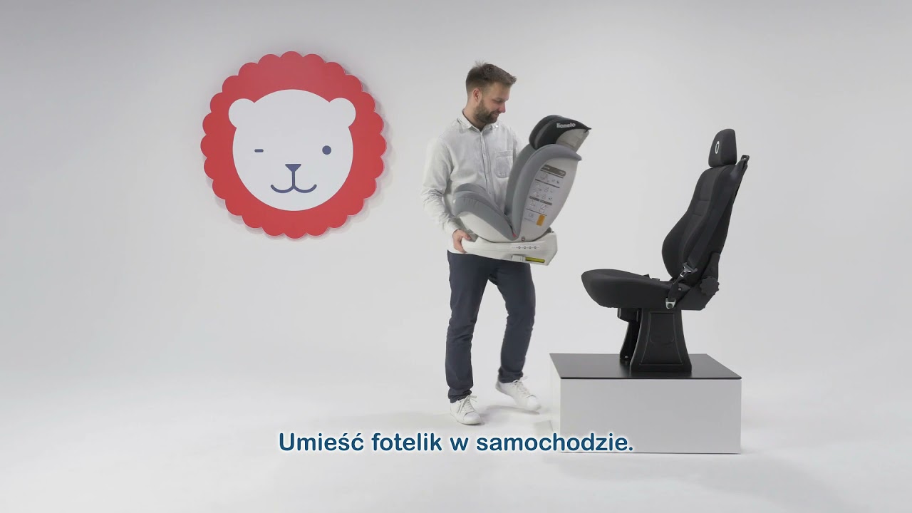 Lionelo Oliver   instrukcja montażu fotelika samochodowego 9 36 kg