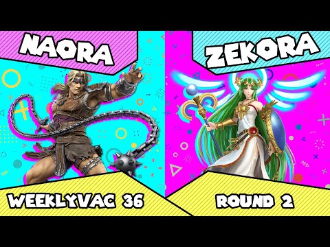 WeeklyVac 36 - SSBU - Naora (Simon) vs Zekora (Palutena)