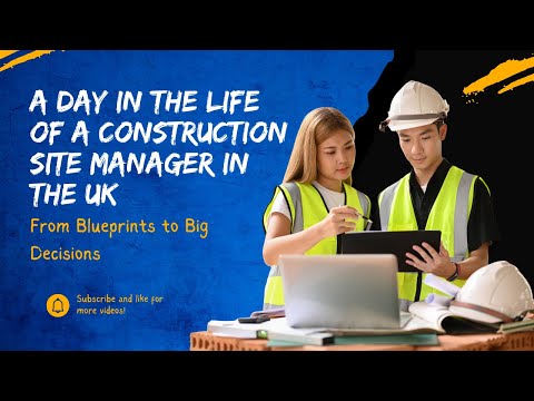 A Day in the Life of a Construction Site Manager in the UK